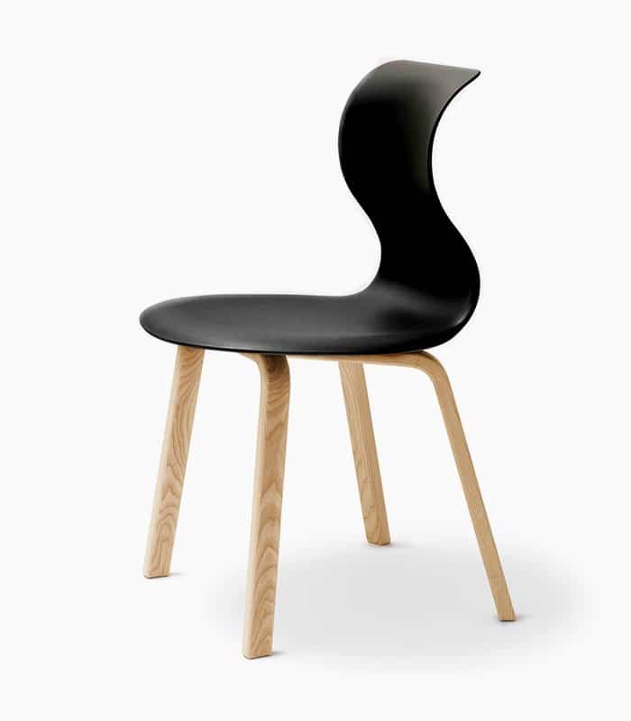 Panton tunior chair - Black