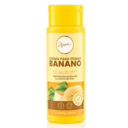 Crema Para  Peinar Banano Anyeluz 250ml