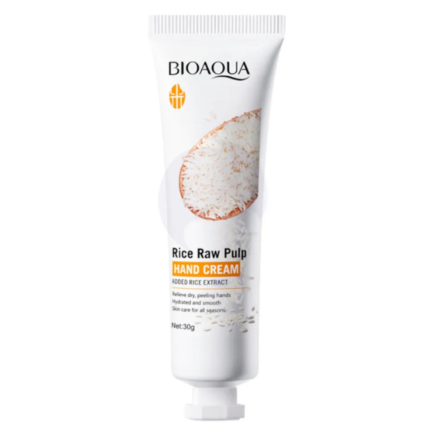 Crema De Manos Con Extracto De Arroz Bioaqua 30gr