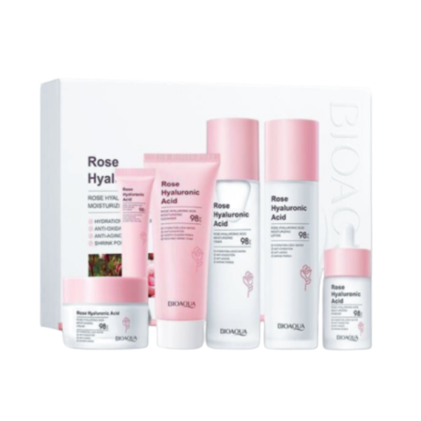 Kit Lujo Facial Bioaqua  Rosas