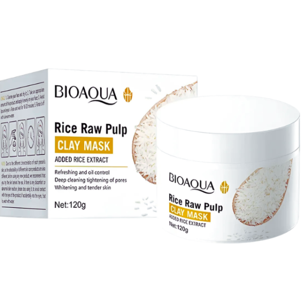 Mascarilla De Arcilla De Arroz Bioaqua 120gr