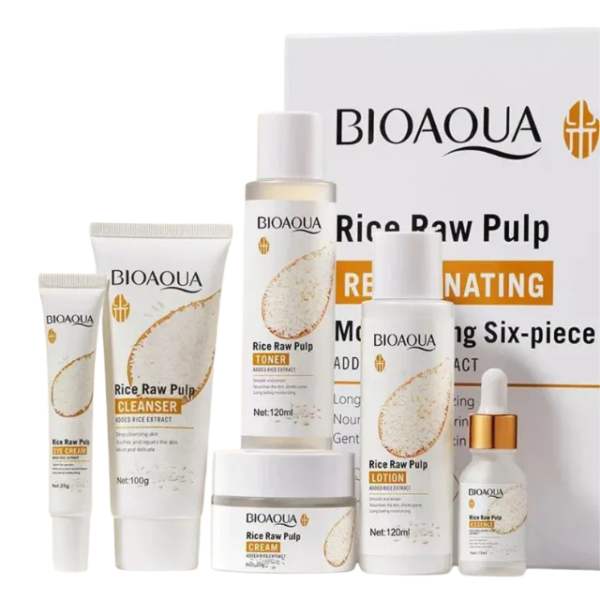 Kit Lujo Facial Bioaqua Arroz