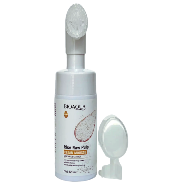 Jabon Facial De Arroz Bioaqua Con Cepillo