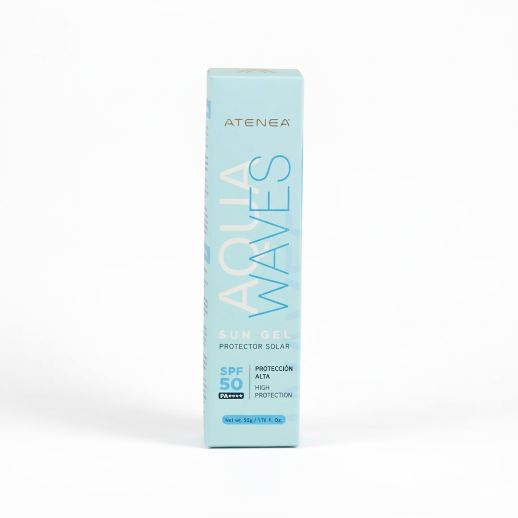 0781159031458 BLOQUEADOR ATENEA AQUA WAVES *50G - Image 1