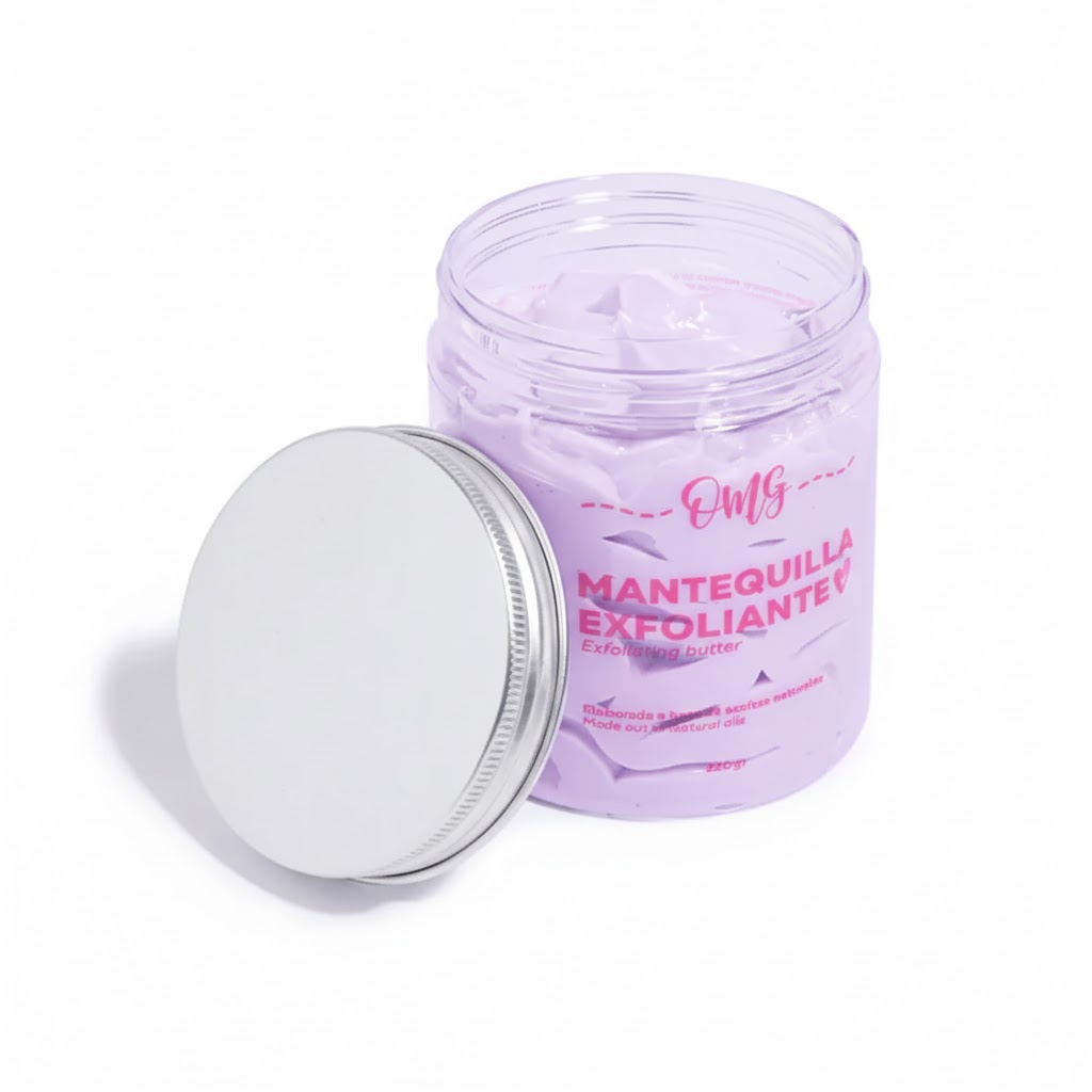 645545 MANTEQUILLA EXFOLIANTE OMG X 220ML - Imagen 1