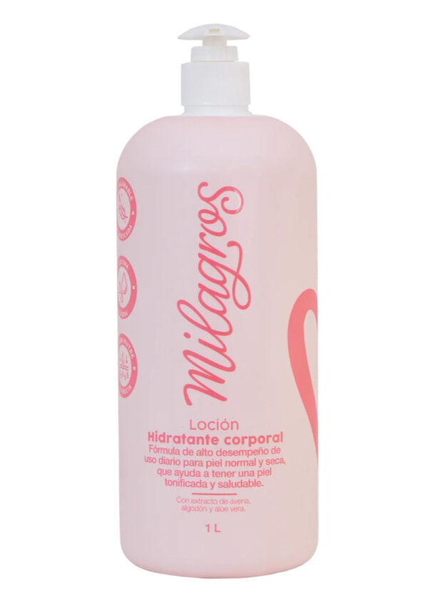 Crema Hidratante Corporal Milagros *1000ml