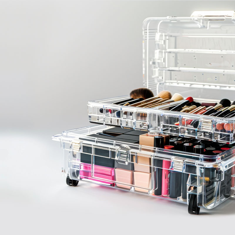 accesorios y herramientas para líneas cosmética